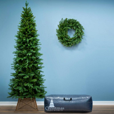 Christmas Tree World Green The 6Ft Ultra Slim Mixed Pine And Storage Bag Bundle - Image 4