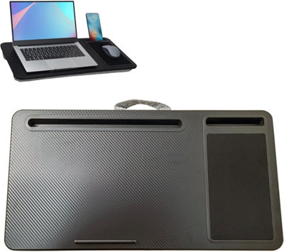 ATEK Lap Desk Computer Laptop TrayLightweight Portable Notebook Phone Slot Stand from B&Q