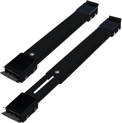 ATEK 2 Pcs Adjustable Appliance RollersBlack Furniture Moving Castor Wheels For Washing MachinesFridges And Dishwashers from B&Q