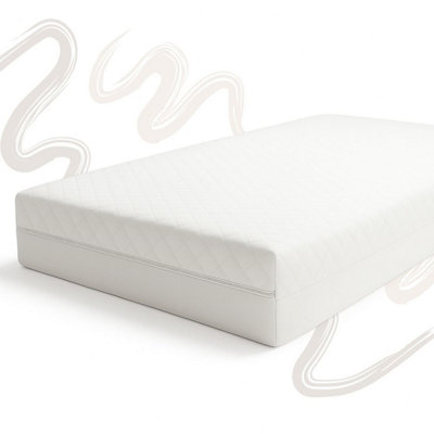 Opulent Home Waterproof Baby Cot Mattress With Washable Zipped Cover140X70X13Cm from B&Q