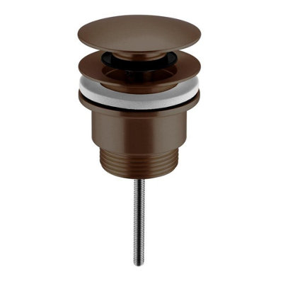 Aquarius Ft Universal Click Clack Basin Waste Brushed Bronze from B&Q