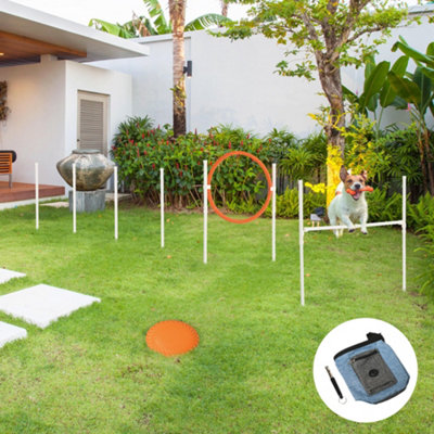 Pawhut Dog Agility Equipment Obedience Training Set For Dogs - Multicoloured - Image 5
