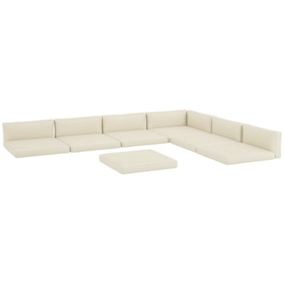 Outsunny Replacement Cushions For Outdoor Furniture Garden Seat Cushion Pad from B&Q