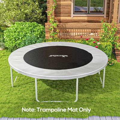 Sportnow Trampoline Mat With 54 V-Hooks, For 10Ft Trampoline, Black - Image 5