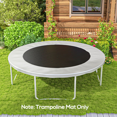 Sportnow Black Trampoline Mat With 72 V-Hooks, For Trampoline, 12Ft