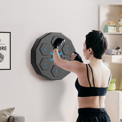 B&Q -  Smart Music Boxing Machine With Bluetooth Connection And Led Light