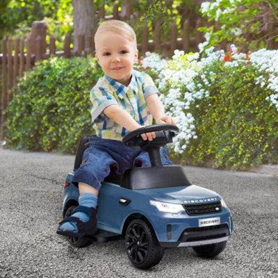 Aiyaplay Land Rover Licensed Kids Ride On CarSliding CarLight Blue from B&Q