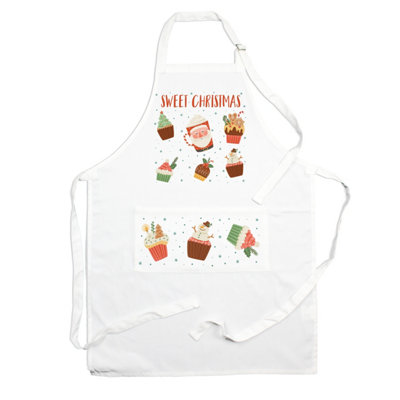 B&Q -  Sweet Christmas ApronFestive Cooking & Baking Gift Apron