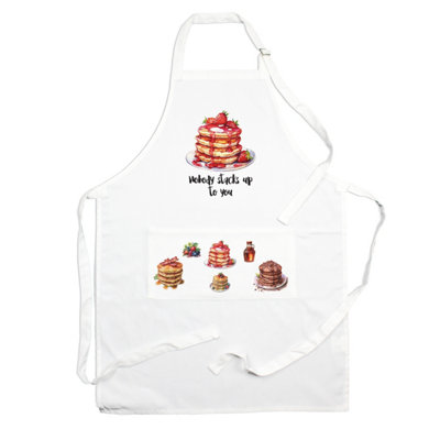 Purely Home Food Pun Novelty Kitchen ApronCooking & Baking GiftPancakes from B&Q
