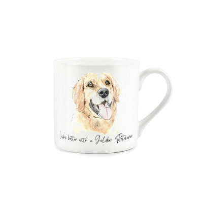 Golden Retriever Mug - Bone China Tea/Coffee Gift for Dog Lovers - Image 3