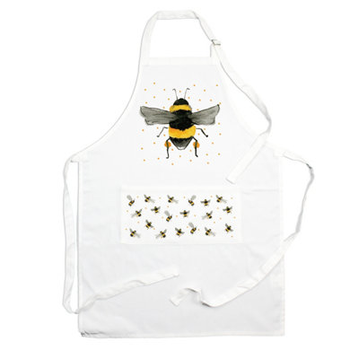 Purely Home Bumblebee ApronKitchen Cooking & Baking Bee Themed Gift/present from B&Q