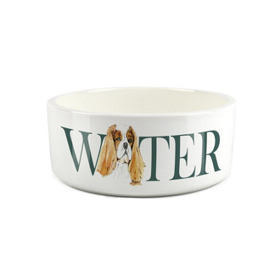 Purely Home Large Ceramic Pet Water Bowl - Cockapoo - Image 3