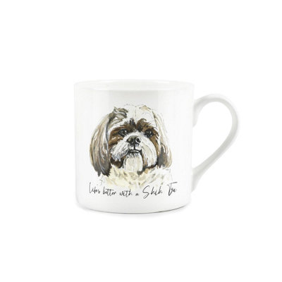 Shih Tzu Mug - Bone China Tea/Coffee Cup Gift for Dog Lovers - Image 3