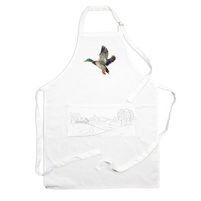 B&Q -  Country Farm Mallard Duck ApronFarm Kitchen Cooking & Baking Gift