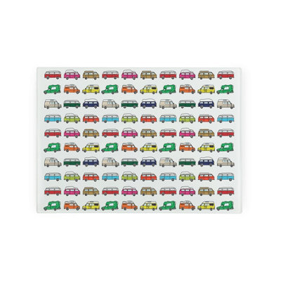 Purely Home Campervans Smooth Glass Worktop SaverSmall Chopping Board from B&Q