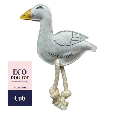 Cub Silly Goose Eco-Friendly Dog Toy from B&Q