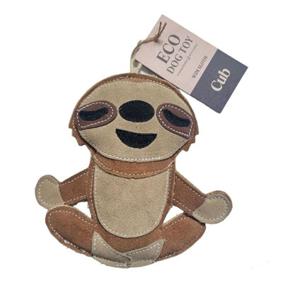 Cub Wim Sloth Eco-Friendly Dog Toy from B&Q