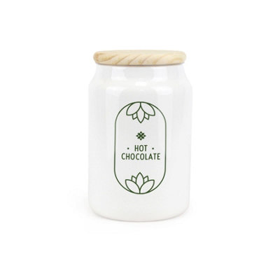 Purely HomeBoho MinimalismHot Chocolate CanisterKitchen Storage Jar from B&Q