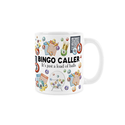 Purely Home Bingo Caller MugHumorous Hobbies & Number Trades Funny Novelty GiftTea/coffee Hot Drinks Ceramic Cup Present from B&Q
