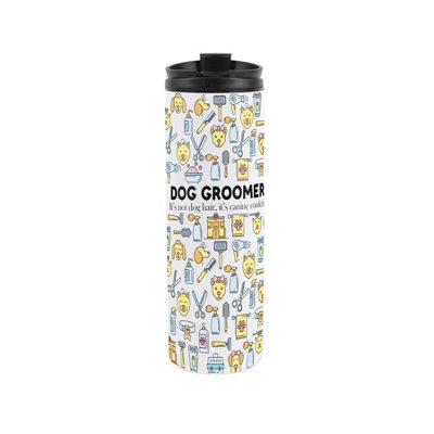 Dog Groomer Travel Mug - Novelty Trades Gift Reusable Stainless Steel Flask - Image 3