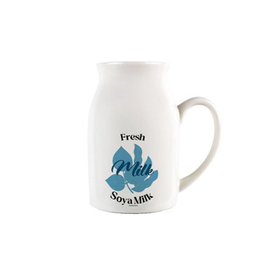 Purely Home Fresh Soya Milk Small Porcelain Serving Jug from B&Q