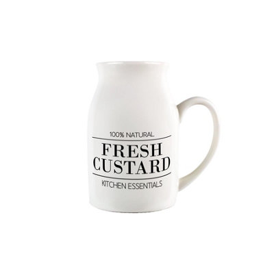 Purely Home Minimalist Small Porcelain Custard Serving Jug from B&Q