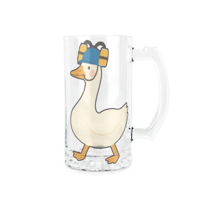 Purely Home Silly Goose Juice Novelty Glass Stein from B&Q