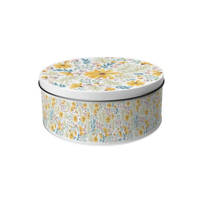 Purely Home Yellow Daisies Small Cake Tin - Multicoloured - Image 3