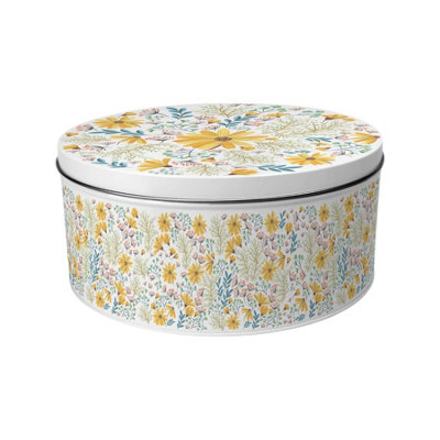 Purely Home Yellow Daisies Large Cake Tin - Multicoloured - Image 3