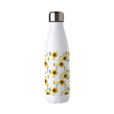 Purely Home Sunflower Print Stainless Steel Water Bottle - Image 4