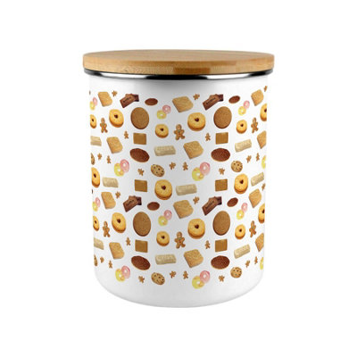 Purely Home Novelty British Biscuits Extra Large Biscuit Tin from B&Q