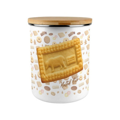 B&Q -  Malted Milk Extra Large Biscuit Tin