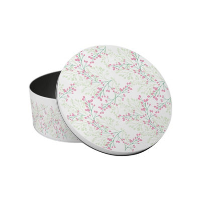 Purely Home Delicate Floral Small Cake Tin - Multicoloured - Image 3