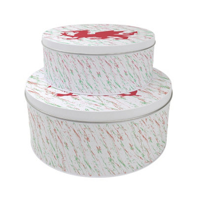 Purely Home Cake Tins - Set of 2 - Red - Size 2 - Image 4