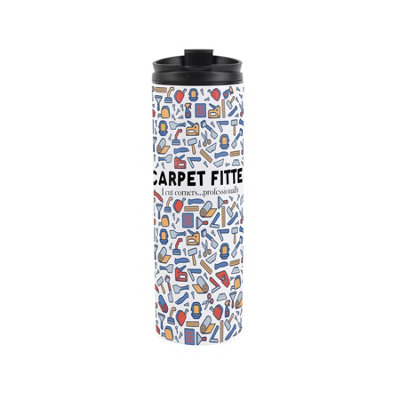 Purely Home Carpet Fitter Travel FlaskGifts For Carpet FittersReusable Stainless Steel Vacuum-Sealed Double-Walled 500Ml Flask from B&Q