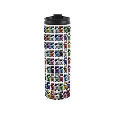 Purely Home Colourful Trucks Travel FlasksGift For Truck DriversReusable Stainless Steel Vacuum-Sealed Double-Walled 500Ml Flask from B&Q