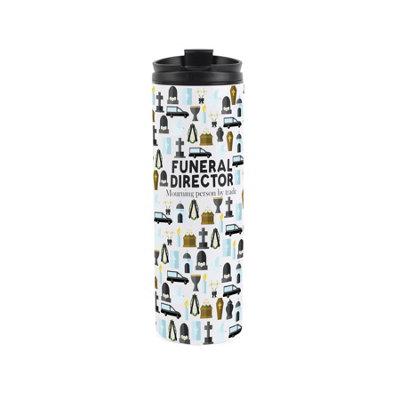 Purely Home Mortician Travel FlaskGifts For Mortician/undertakerStainless Steel Vacuum-Sealed Double-Walled 500Ml Flask from B&Q