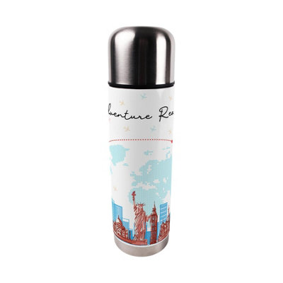 Purely Home Adventure Ready Large Reusable Thermal Flask from B&Q