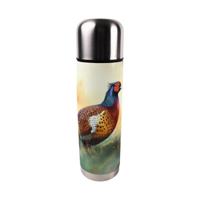 Purely Home Pheasant Large Reusable Thermal Flask from B&Q