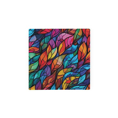 Purely Home Stained Glass Pattern Glass Hot Pot StandHeat Resistant Non-Slip Trivet from B&Q