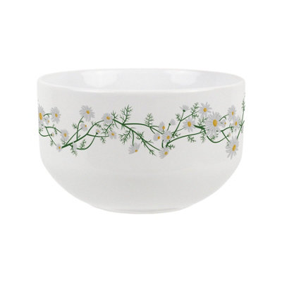 Purely Home Daisy Chains Cereal BowlsCeramic Dinnerware Serving Bowl Set Of 2 from B&Q