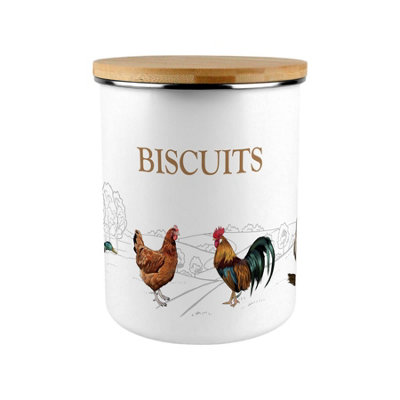 Purely Home Country Farm Animals Extra Large Biscuit Tin - Multicoloured - Image 3