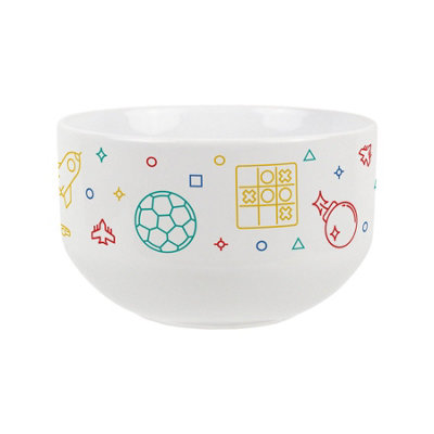 Purely Home Gamer Snacks Ceramic BowlDinnerware Serving/snack Bowl from B&Q