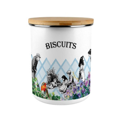 Purely Home The Secret Garden Extra Large Biscuit Tin - Multicoloured - Image 3