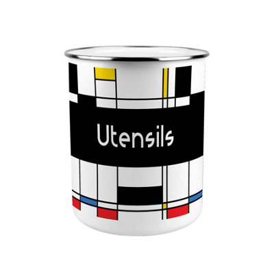 Purely Home Retro Art Deco Kitchen Utensil Holder from B&Q