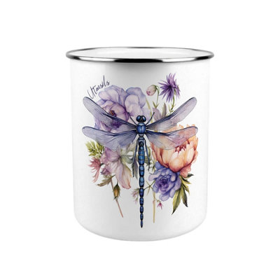Purely Home Purple Dragonfly Kitchen Utensil Holder from B&Q