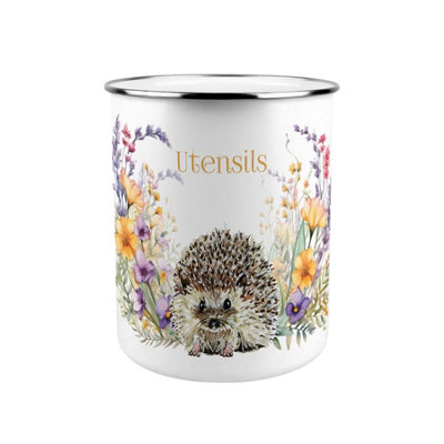 Purely Home Floral Hedgehog Kitchen Utensil Holder from B&Q