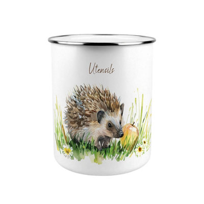 Purely Home Hedgehog & Apple Kitchen Utensil Holder from B&Q