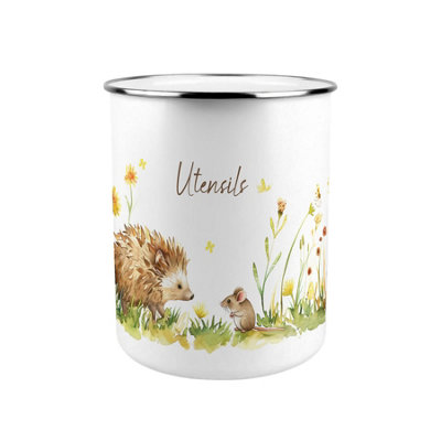 Purely Home Hedgehog & Mouse Kitchen Utensil Holder from B&Q