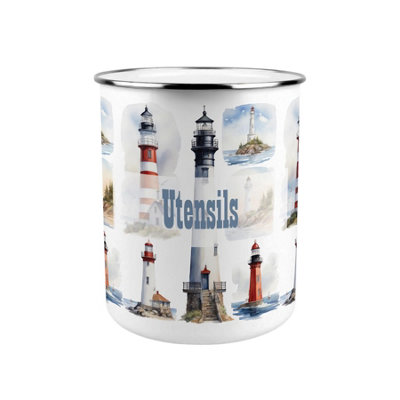 Purely Home Lighthouses Kitchen Utensil Holder from B&Q